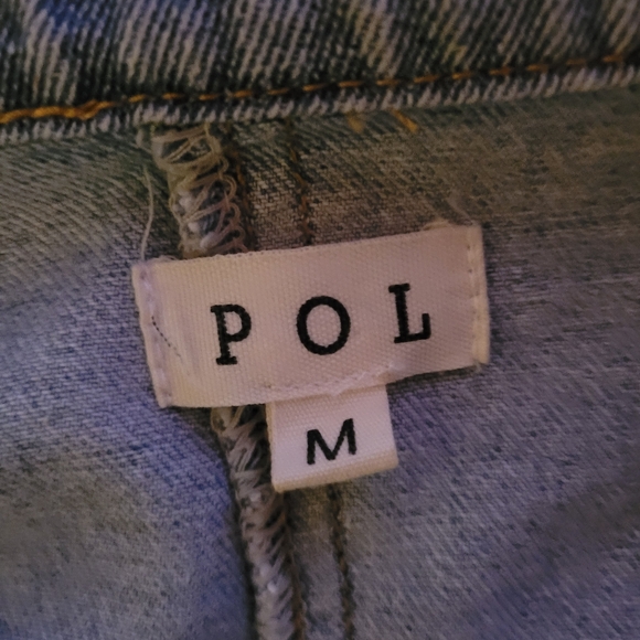 POL Patchwork Denim Jacket, VGUC, Size M - Picture 6 of 7